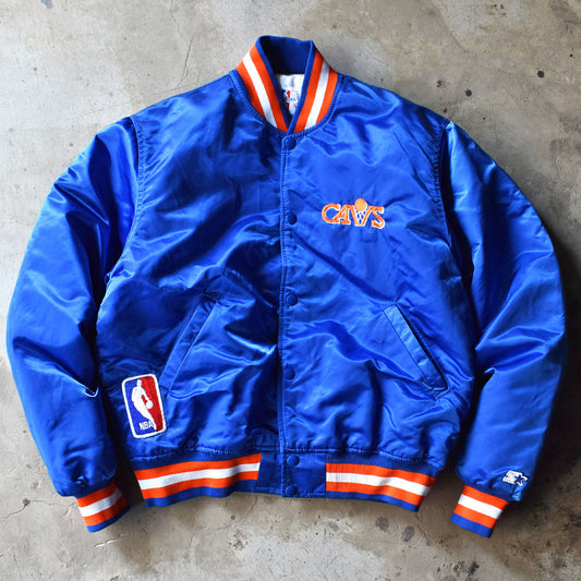 90’s starter “NBA Cleveland Cavaliers” スタジャン アワードジャケット USA製 240307