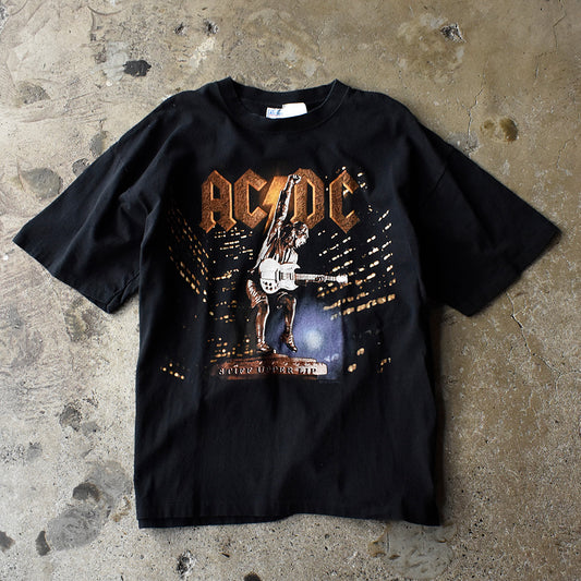 Y2K AC/DC "Stiff Upper Lip" Tour ロック Tシャツ 250806H