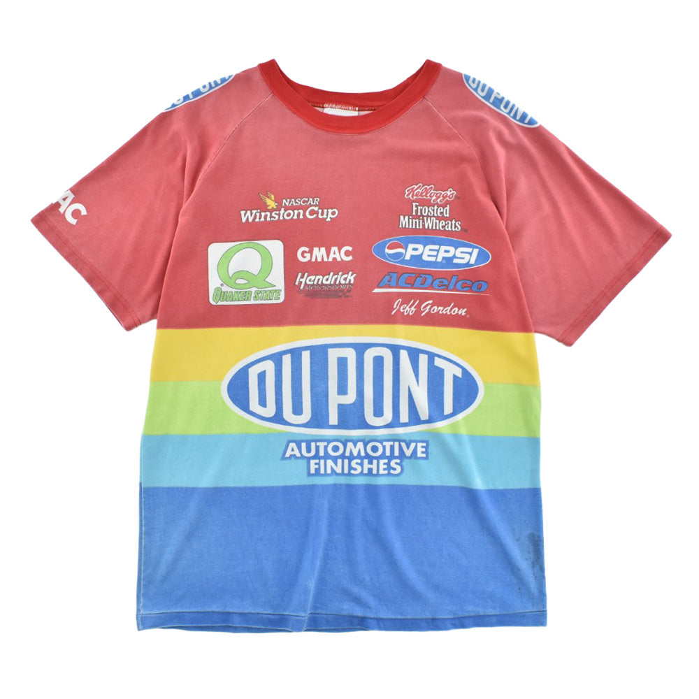 90's NASCAR "Jeff Gordon" DUPONT レーシングTシャツ USA製 260417H