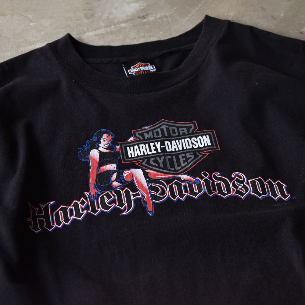 Y2K Harley Davidson 両面プリント Tシャツ USA製 240823