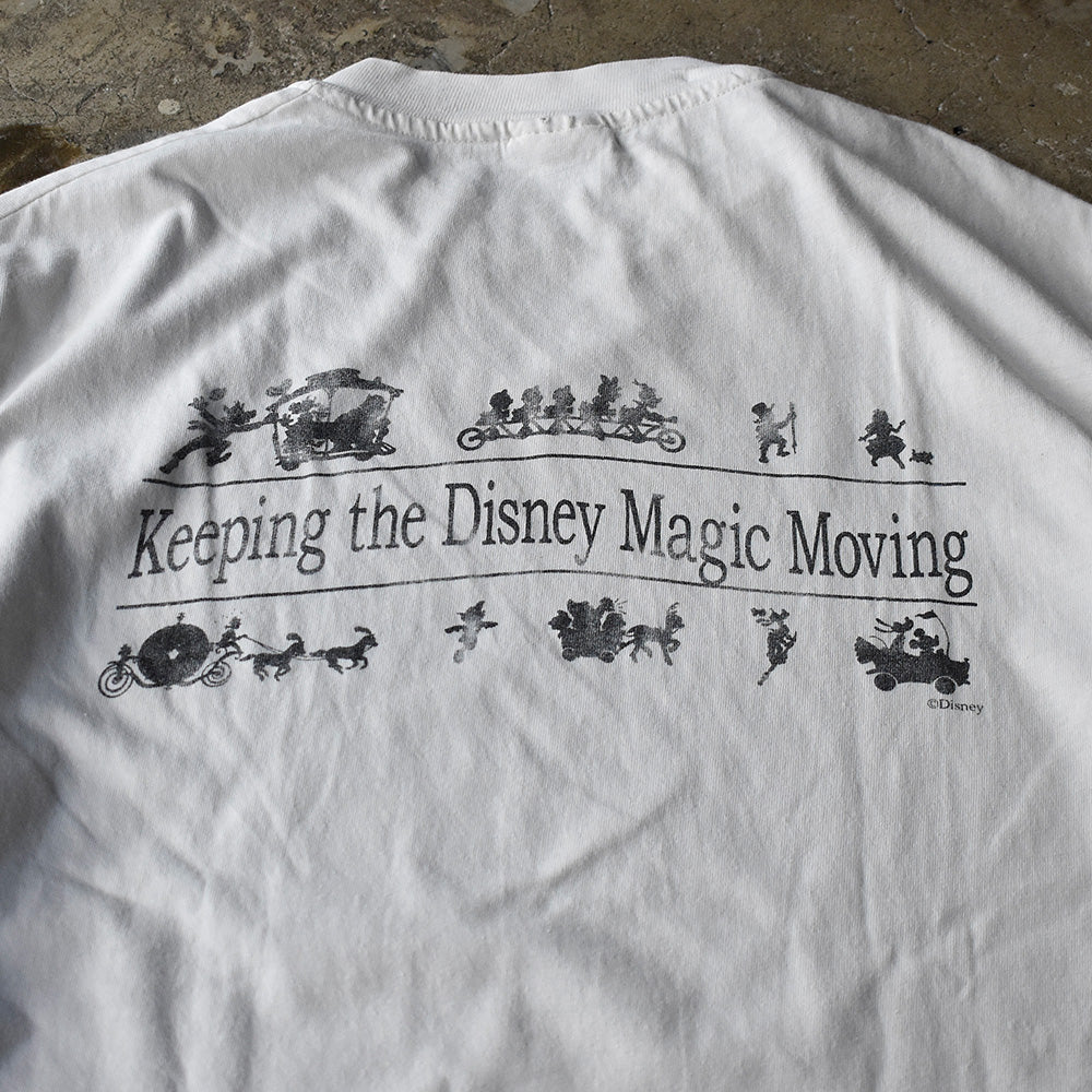 Y2K Disney “Jiminy Cricket“ Keeping The Disney Magic Moving Tシャツ 250620H