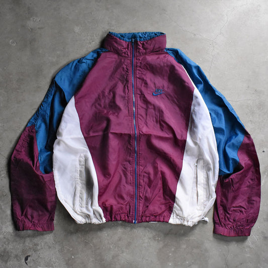 80’s NIKE 銀タグ ナイロン トラックジャケット 250315
