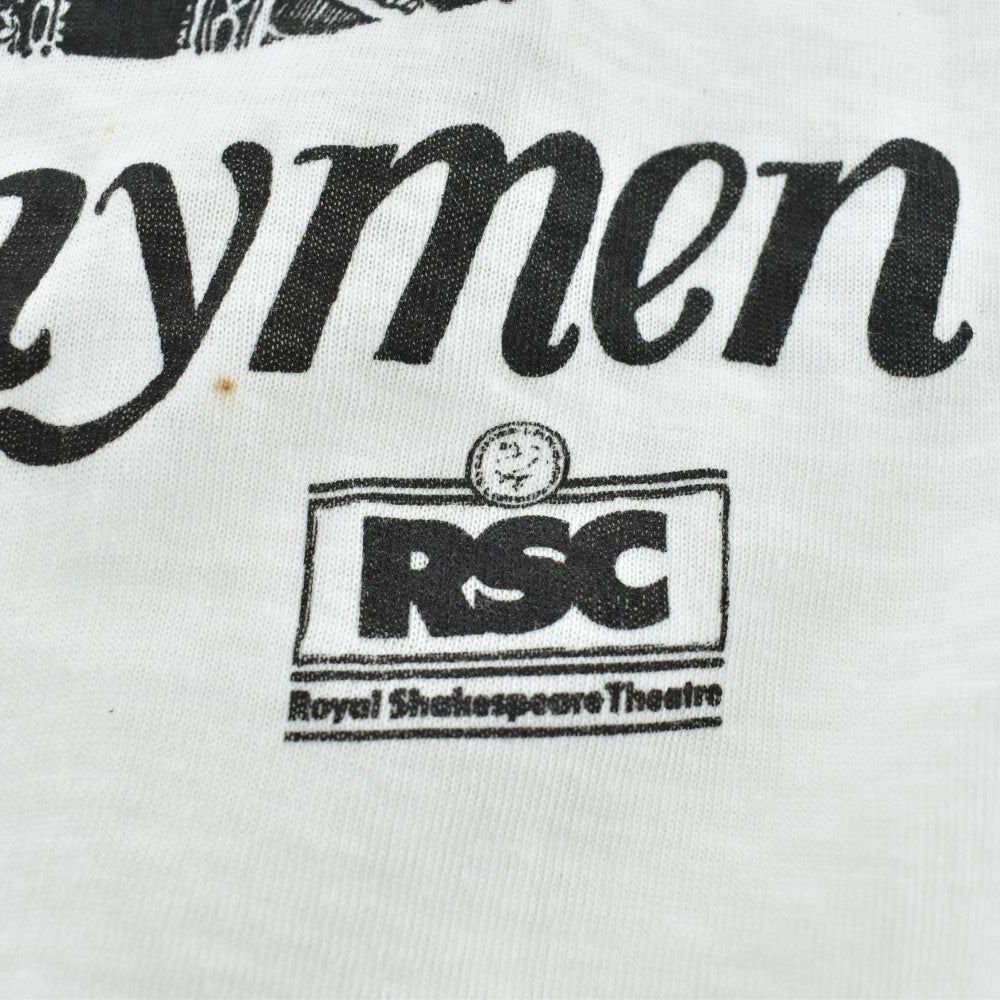 80’s N.O.S. Echo & the Bunnymen "Royal Shakespeare Theatre" ポストパンク ロックT 261027H