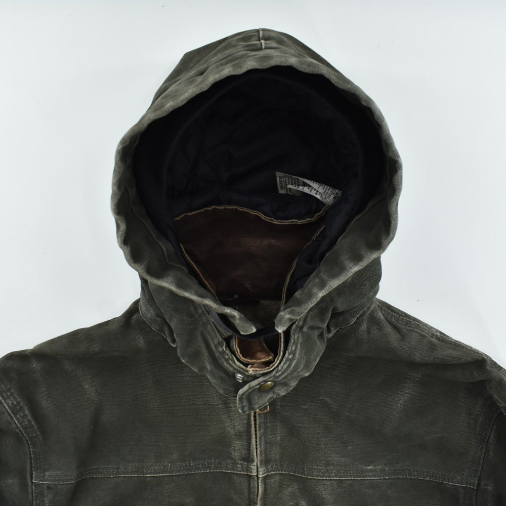 Y2K Carhartt C61 フード付き サンドストーン リッジコート MOSS 261023H