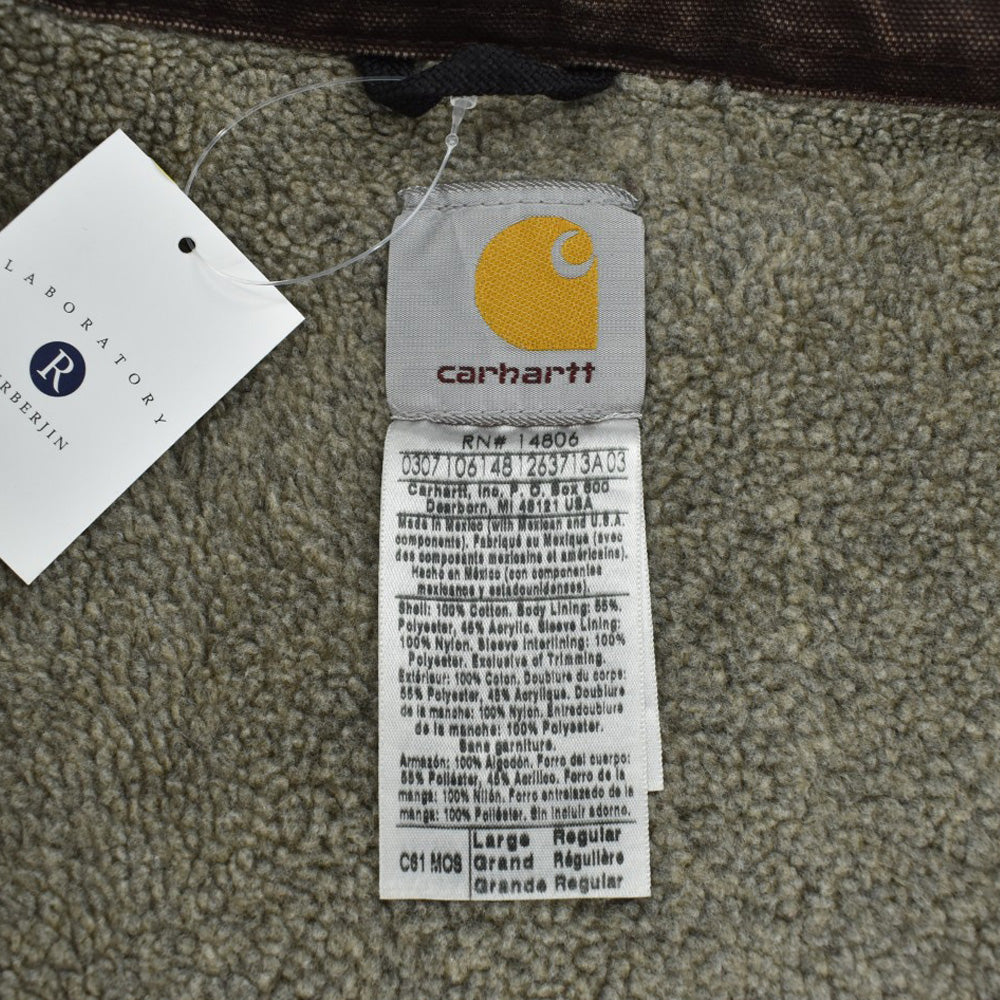 Y2K Carhartt C61 フード付き サンドストーン リッジコート MOSS 261023H