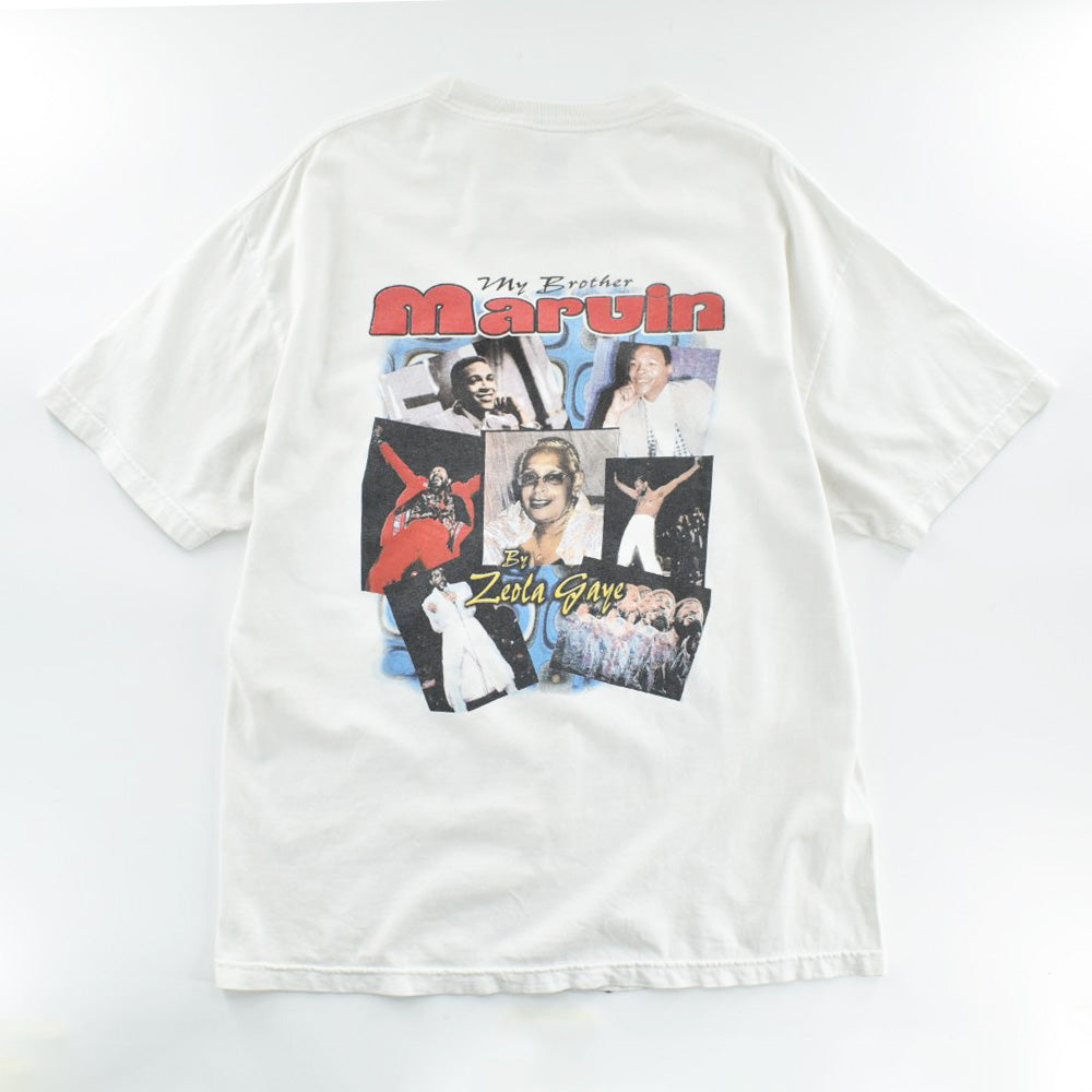 Y2K Marvin Gaye "My Brother Marvin" Memorial Tシャツ 260320H