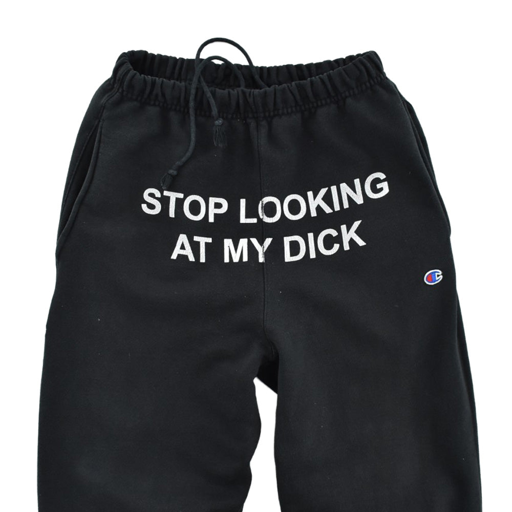 Champion Reverse Weave × Pizza Slime "Stop Looking At My Dick" スウェットパンツ 2600707H