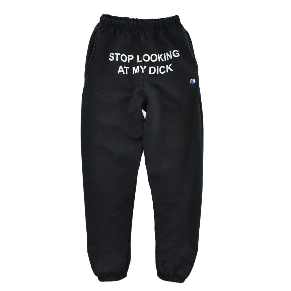 Champion Reverse Weave × Pizza Slime "Stop Looking At My Dick" スウェットパンツ 2600707H