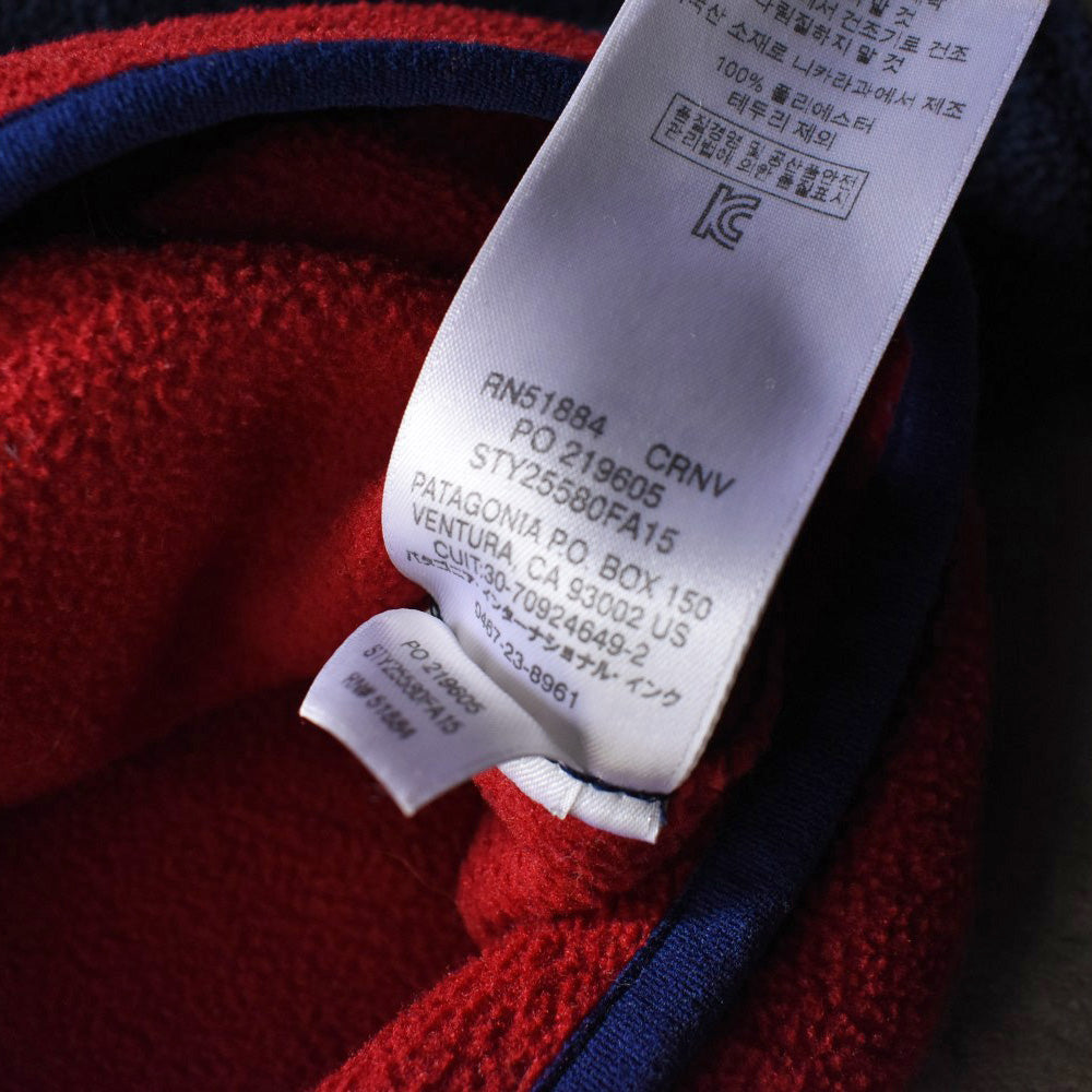 ’15 Patagonia パタゴニア シンチラ スナップT フリースジャケット 251107H