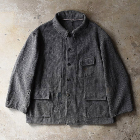 50’s フレンチワーク BORO ウールジャケット 251104H