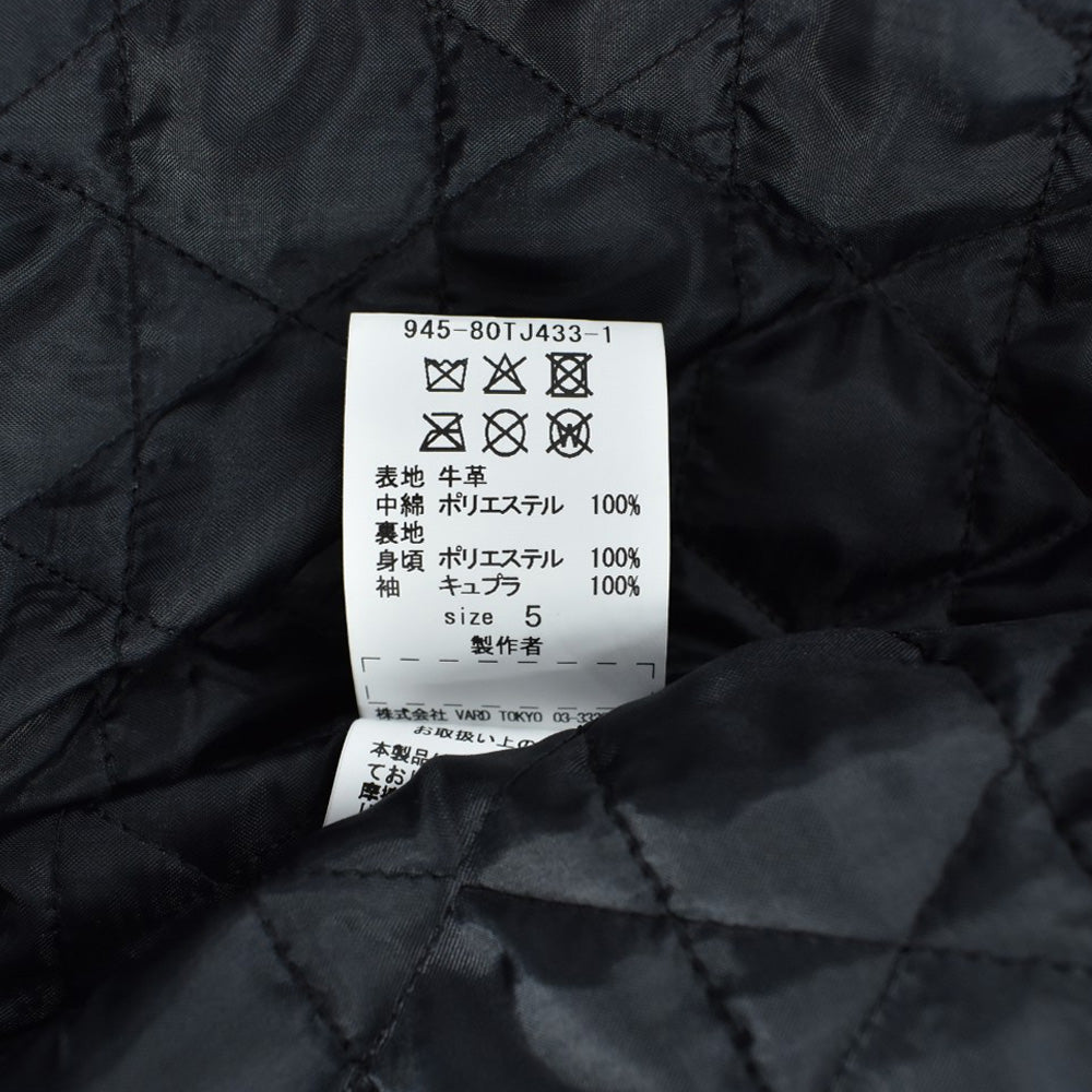 blackmeans  ビッグシルエット レザーダブルライダース 945-80TJ433-1 260918H