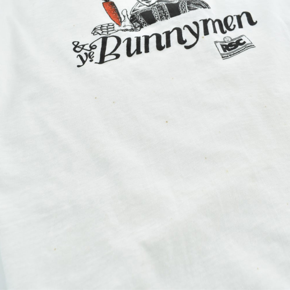 80’s N.O.S. Echo & the Bunnymen "Royal Shakespeare Theatre" ポストパンク ロックT 261027H
