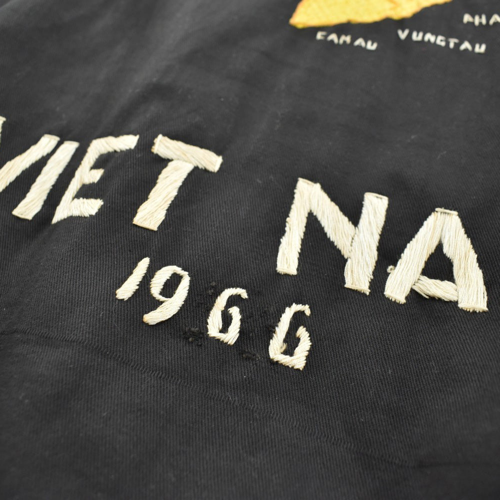 60's US Military Vietnam Souvenir Jacket ベトジャン 260519H