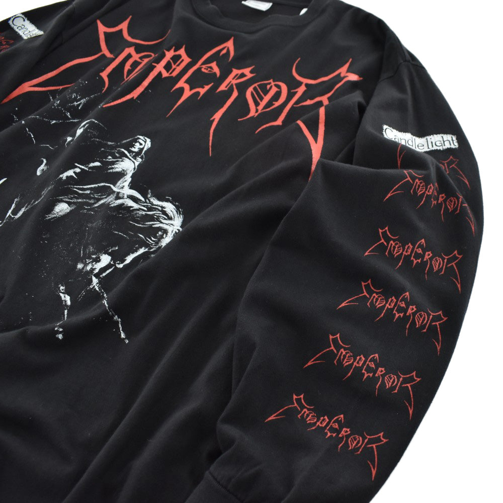 90’s Emperor “Emperor” Candlelight ブラックメタル ロンT 261020HT62