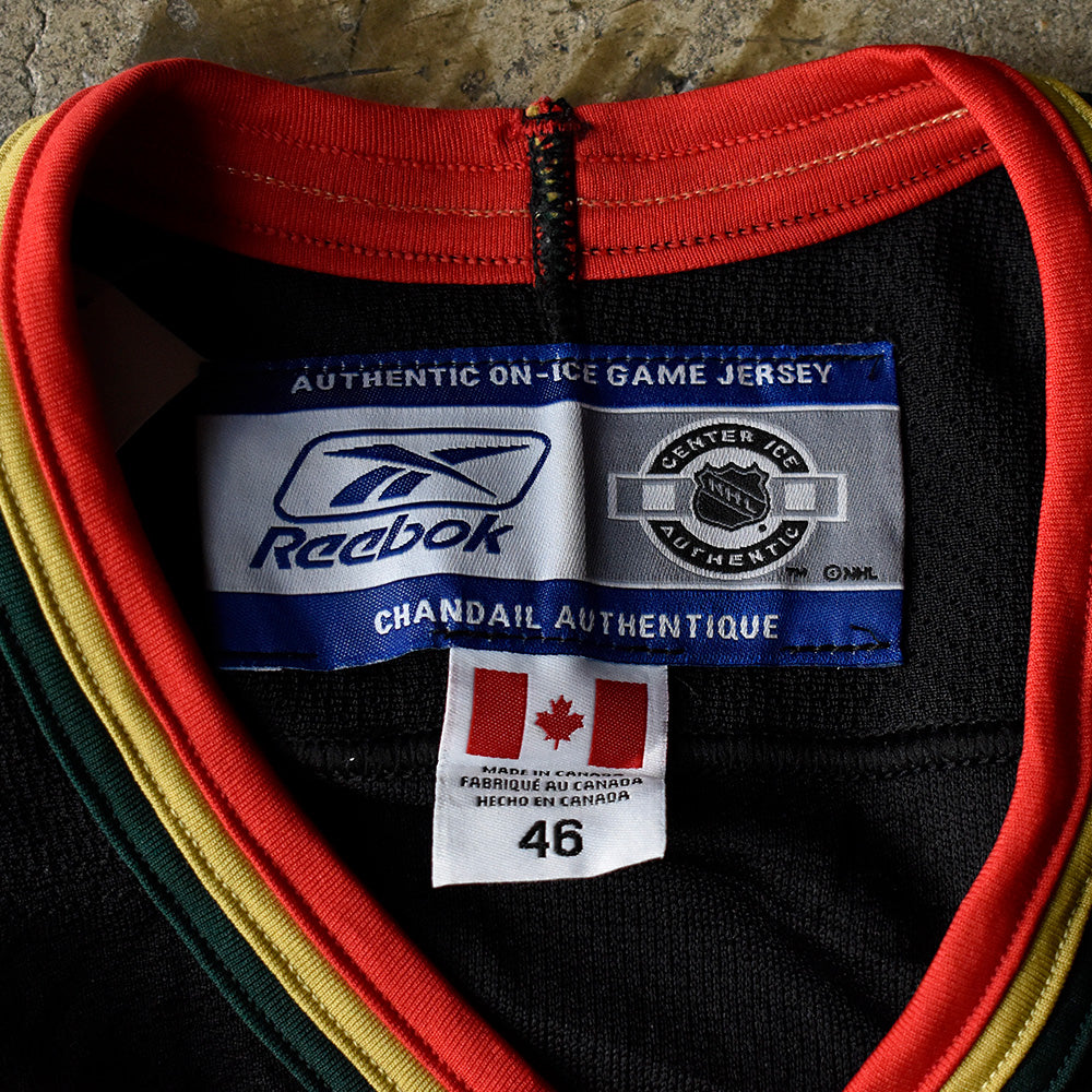 Y2K Reebok NHL “Dallas Stars” ホッケーシャツ 240320H