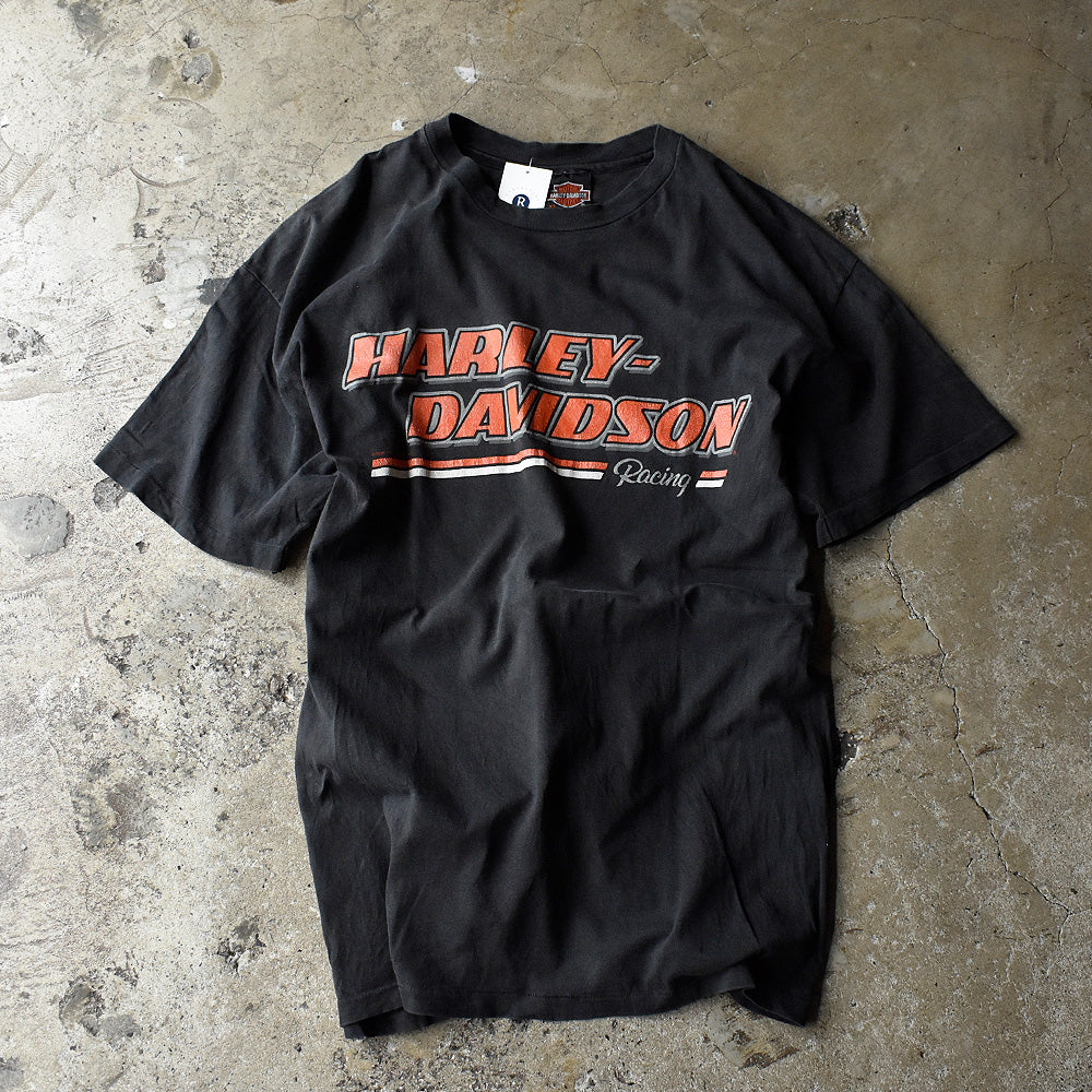 90's Harley Davidson “Harley Davidson Racing” Tシャツ USA製 240815H