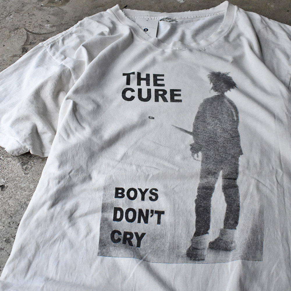 ザ・キュアー Boys Don't Cry ジャケットデザイン Tシャツ 90年代〜 ダメージ ヴィンテージ