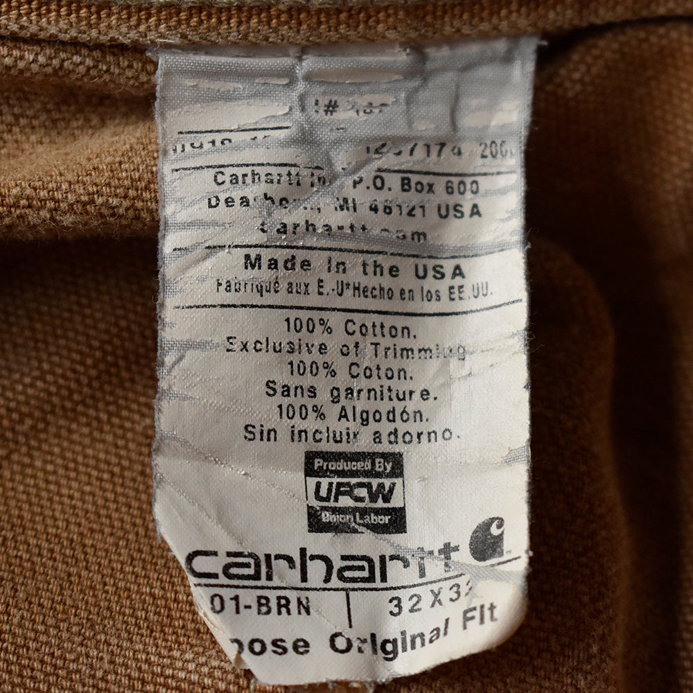 Y2K ダメージ！ Carhartt ダブルニー ダック ペインターパンツ USA製 240521H