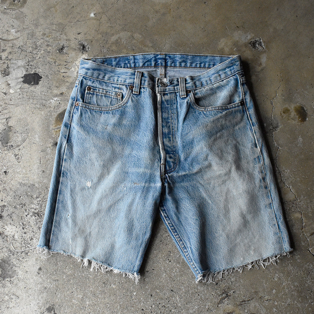 90's Levi's 501 カットオフ デニムショーツ USA製 250812H