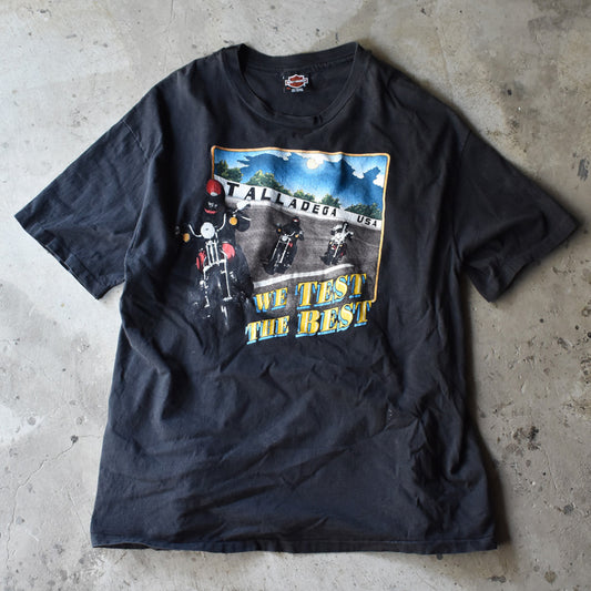 90's Harley-Davidson バイク Tシャツ USA製 230712H