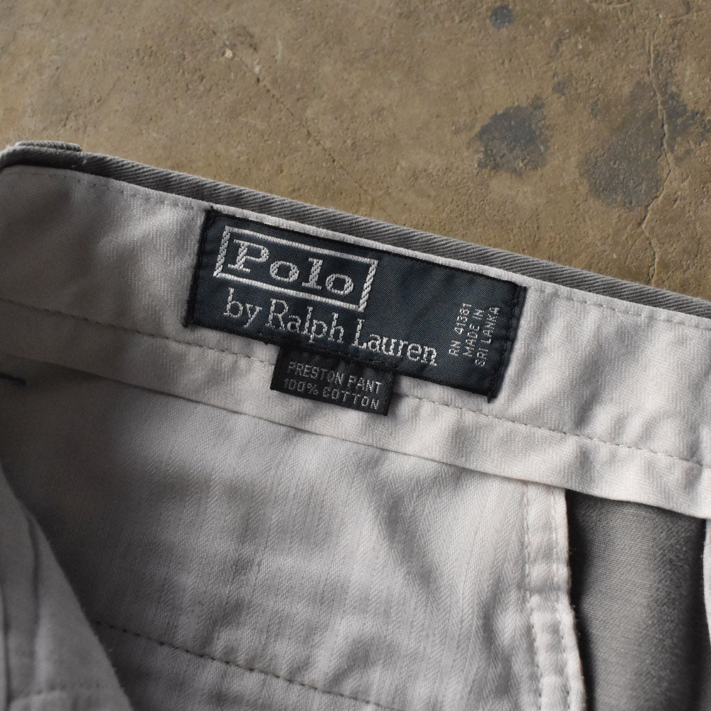 Polo Ralph Lauren “PRESTON PANT” ノータック チノパン 240507 S2104
