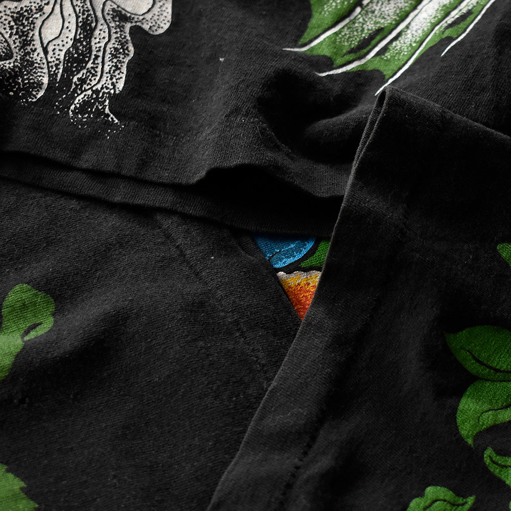 90's AOP！ Ozzy Osbourne “Tattoo pattern” ロック Tシャツ 250818H