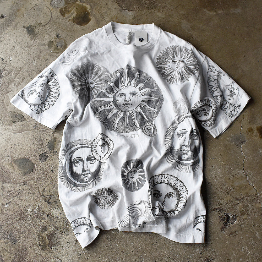 フォルナセッティ SUN & MOON 総柄 Tシャツ 90年代 ヴィンテージ