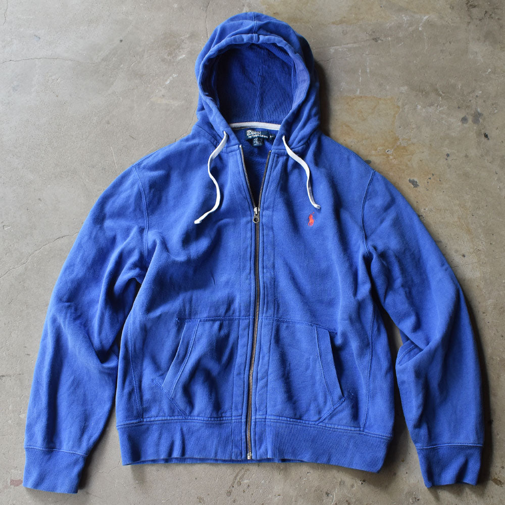 90's Polo Ralph Lauren BLUE フルジップパーカー 230915