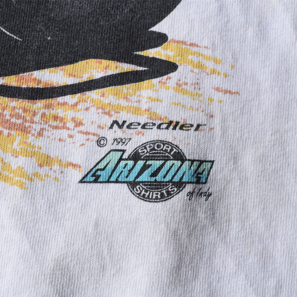 90’s ARIZONA “Steve Kinser” レーシングプリント Tシャツ USA製 250529