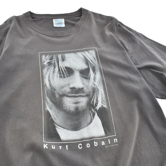Y2K Kurt Cobain ポートレート ロックTシャツ 260721H