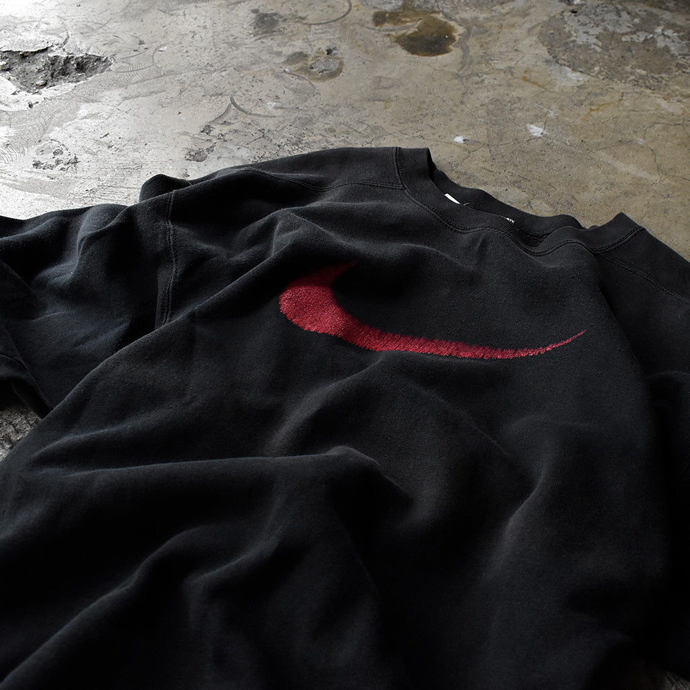 90's NIKE big swoosh！ スウェット USA製 230929H