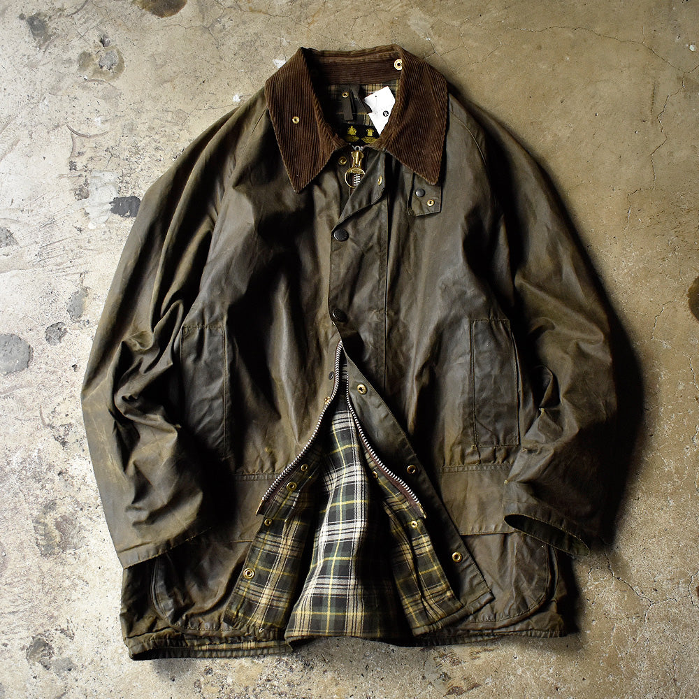 90's Barbour “BEAUFORT” オイルドジャケット 旧3ワラント イングランド製 241220H