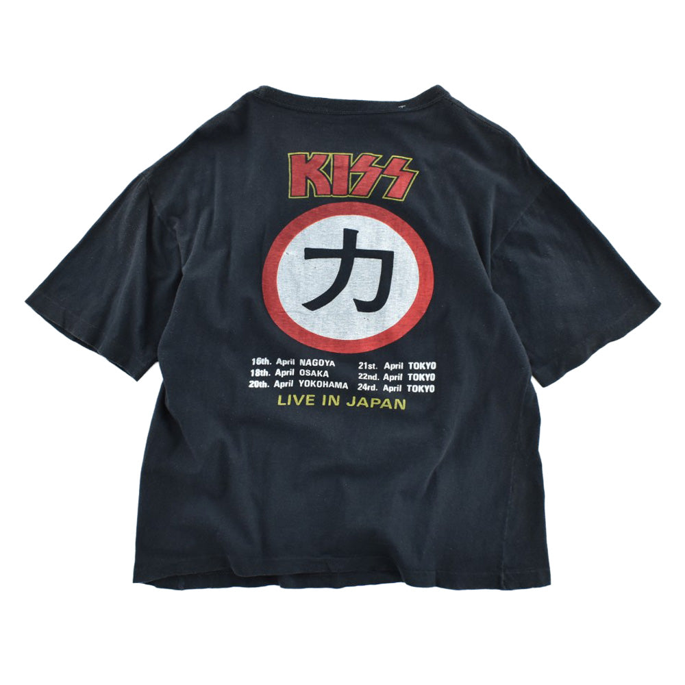 80's KISS "CRAZY NIGHTS" JAPAN TOUR ロックTシャツ 260526HFK2