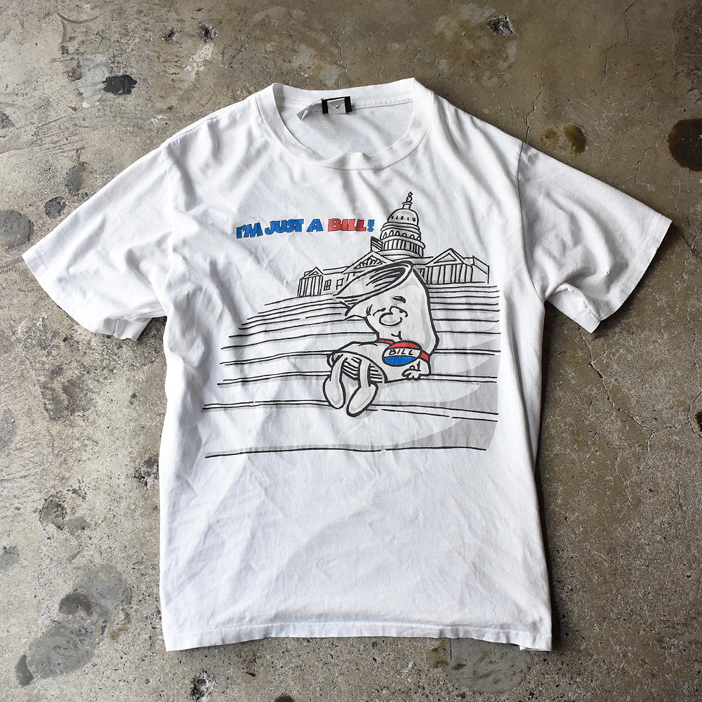 90's Schoolhouse Rock！ “I’m Just a Bill” 海外アニメ  キャラ Tシャツ USA製 250810H