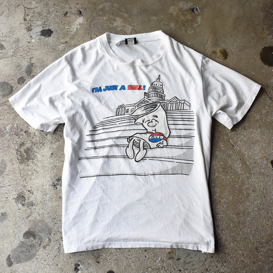 90's Schoolhouse Rock！ “I’m Just a Bill” 海外アニメ  キャラ Tシャツ USA製 250810H