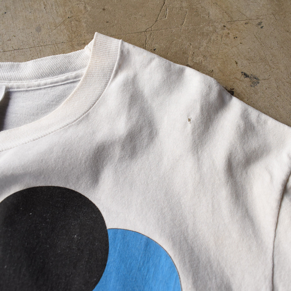 90’s Disney 大判プリント “Mickey” キャラクターTシャツ 250421