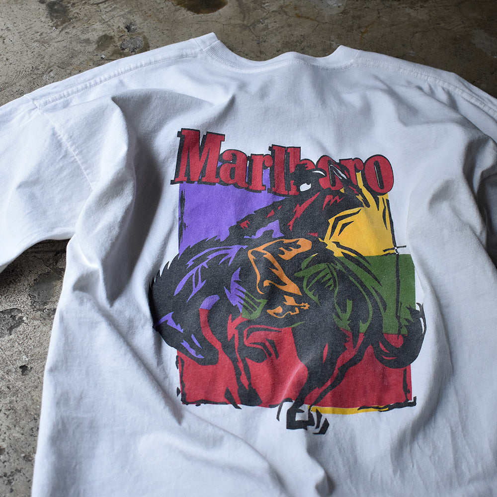 90's Marlboro “一九九五農曆新年” ポケットTシャツ USA製 240510H