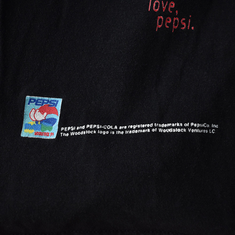 90's　Woodstock/ウッドストック　"Woodstock 94" PEPSIロゴ　Tee　230718H