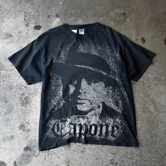 Y2K FASHION VICTIM “Al Capone” オーバープリント ギャングスター Tシャツ 250827H