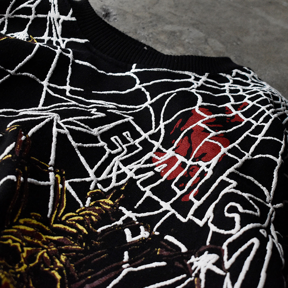 90's METALLICA AOP！  spider！スウェット Italy製 231211H