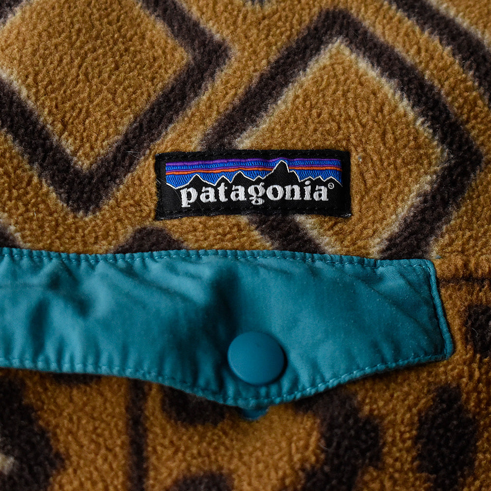 Patagonia 総柄 スナップT フリースジャケット 241110H