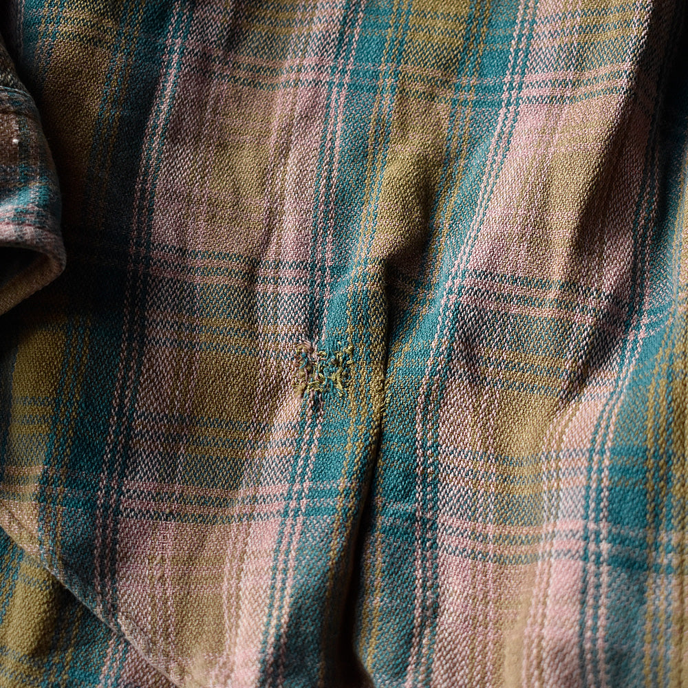 90's Ralph Lauren “RRL“ チェック柄 フランネルシャツ 240915H