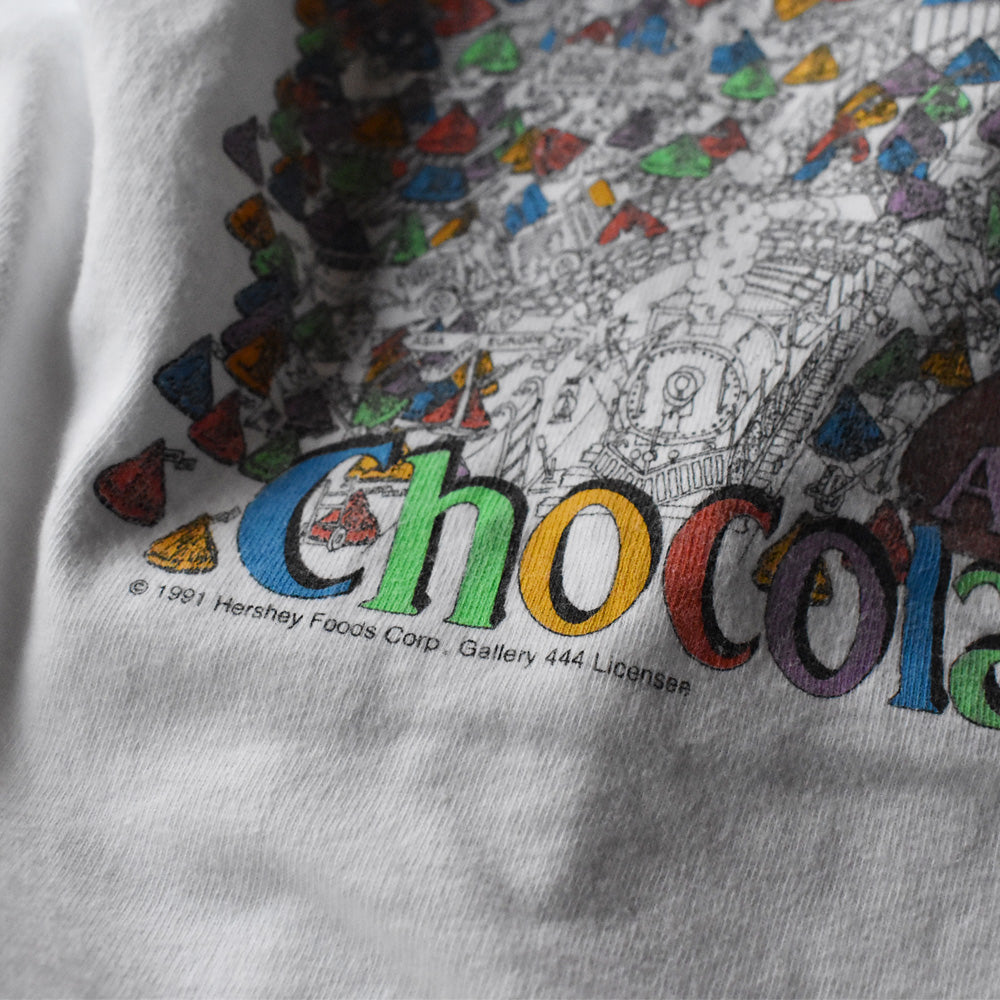 90's Hanes “HERSHEY'S / Chocolate Factory” 企業 Tシャツ 240427