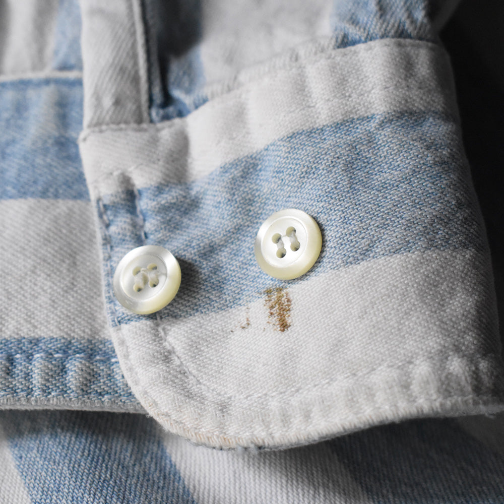90’s GAP ストライプ ボタンダウンシャツ 250528