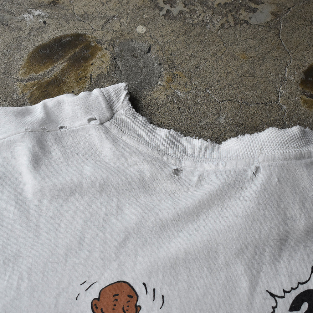 90’s “タンタンの冒険“ Tシャツ 250610H