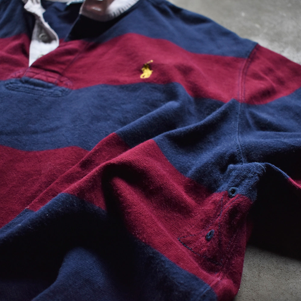 90's　Polo Ralph Lauren/ポロ ラルフローレン スウェット ラグビージャージ　230428