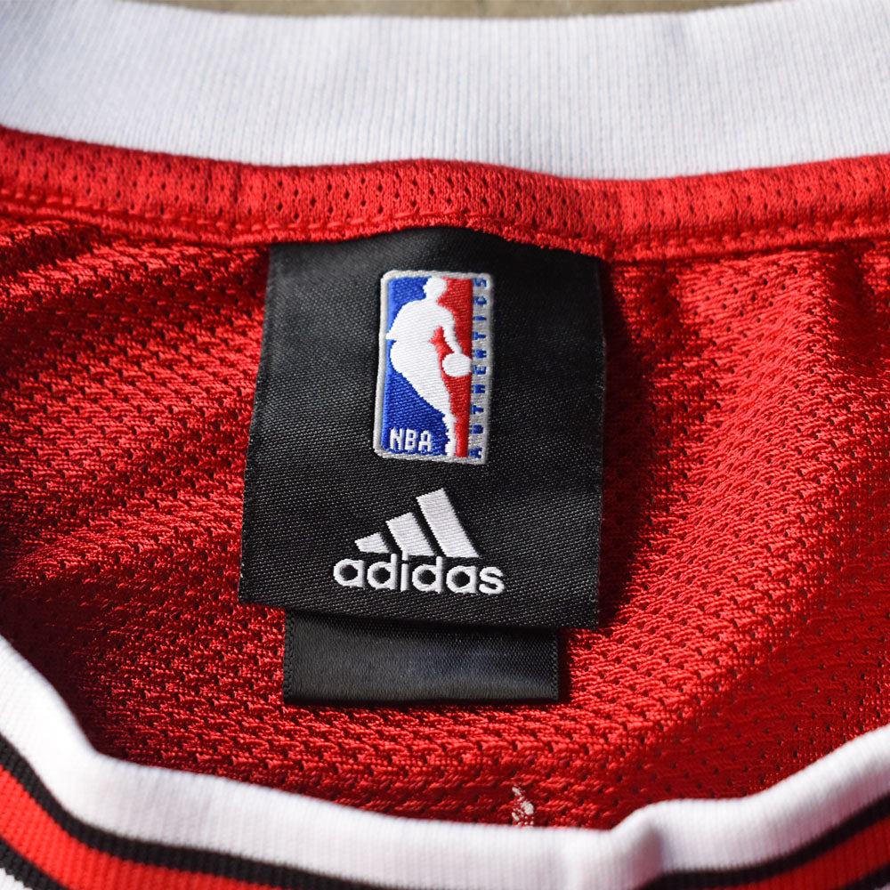 adidas “NBA Chicago Bulls / Rose #1“ バスケ ゲームシャツ 240709