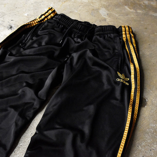 Y2K adidas 黒×金 トラック ジャージパンツ 250429H