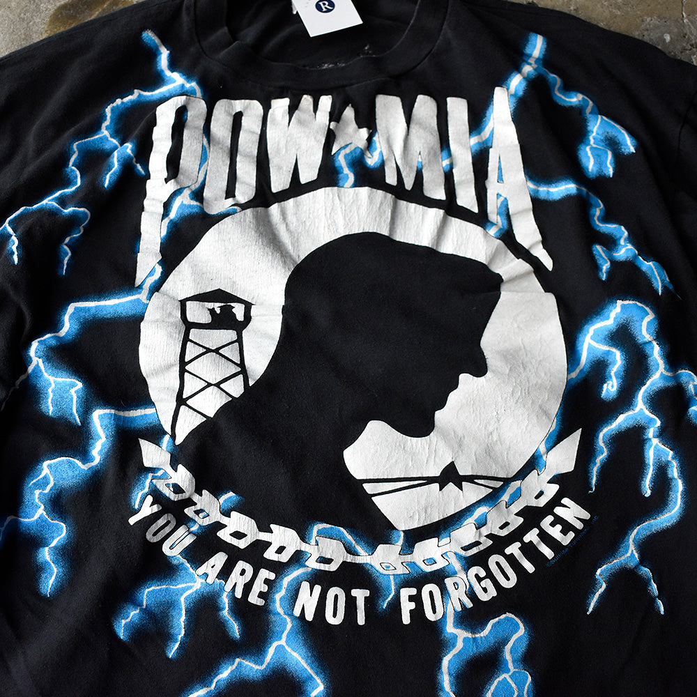 90’s AMERICAN THUNDER "POW/MIA" Tシャツ 250621H