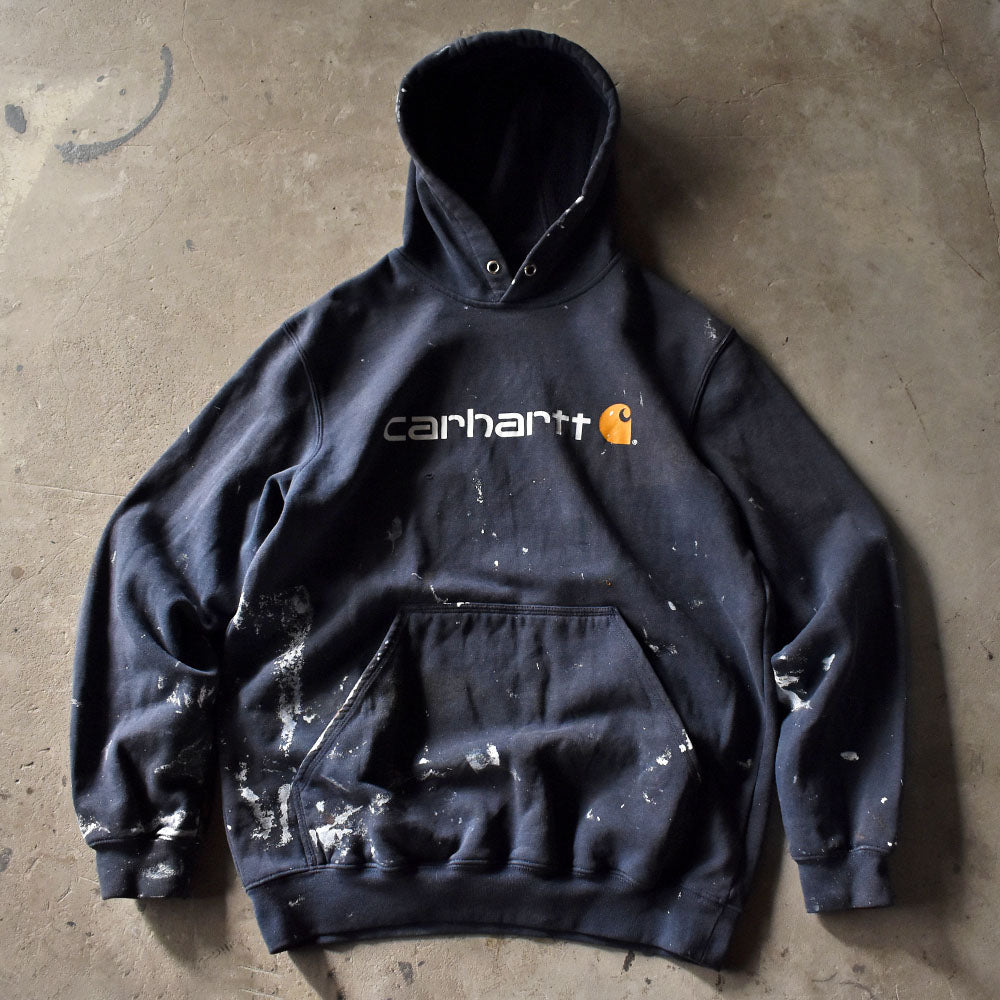 Carhartt ペンキ！雰囲気○ プルオーバー パーカー 231230